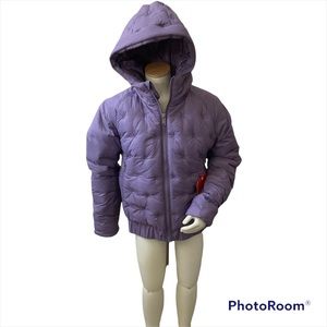 NEW! North Face purple sage Mashup quilted nylon jacket Large 14 / 16